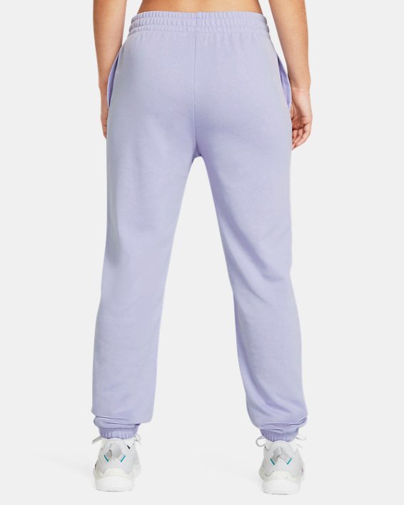 Women's UA Rival Terry Joggers in Purple image number 1